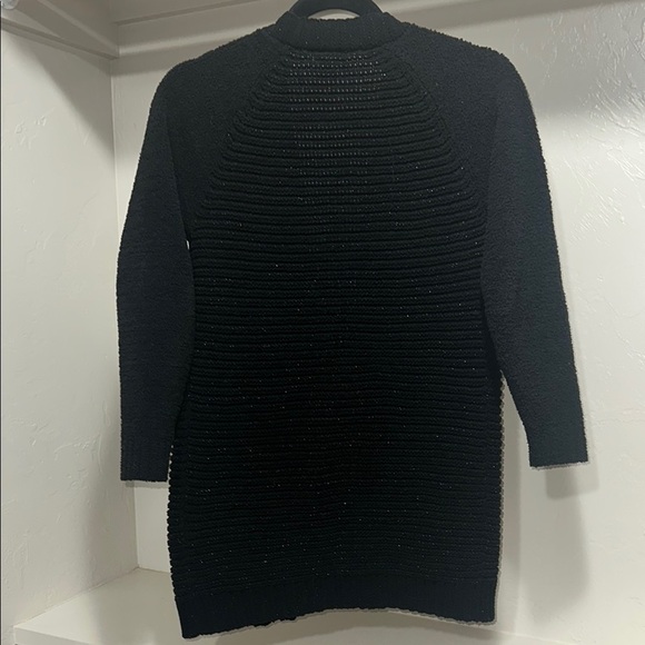 Cat & Jack Black Open Front Cardigan Sweater - Picture 5 of 5